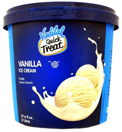 VADILAL VANILLA ICE CREAM 2 LTR