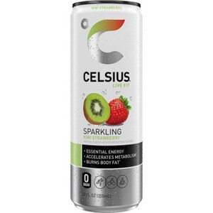 CELSIUS Sparkling Kiwi Strawberry Functional Energy Drink 12 Fl Oz 12 OZ