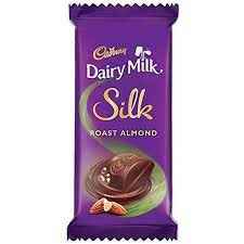 Cadbury Silk Almond 55 GM