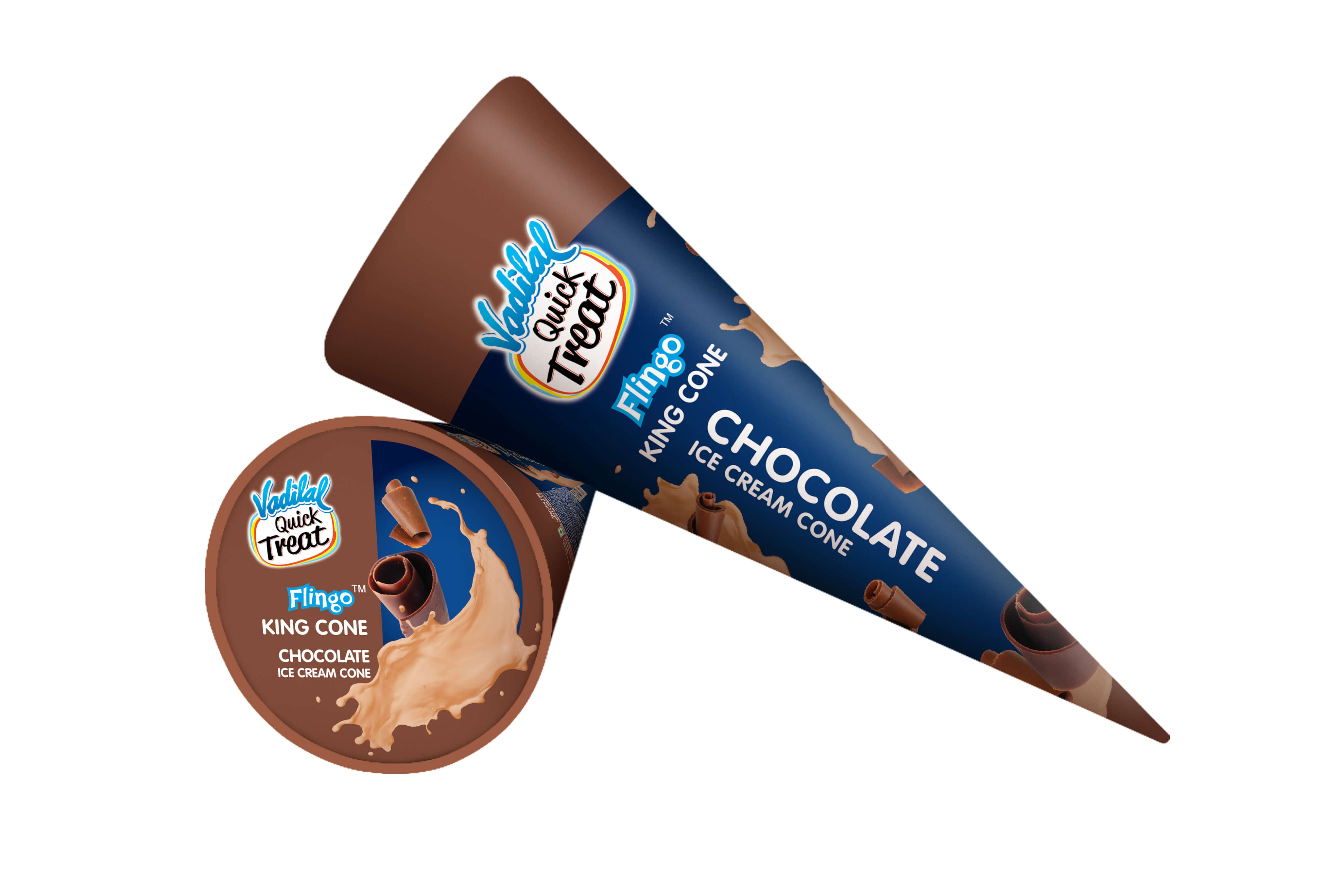 VADILAL CHOCOLATE CONE 110 ML