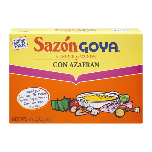 GOYA SAZON AZAFRAN ECO 20PK 3.52 OZ