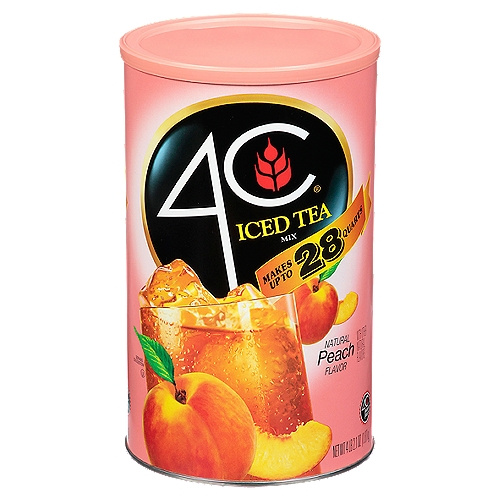 4C ICE TEA PEACH 28Q 66 OZ