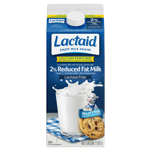 LACTAID MILK 2 WITH CALCIUM 64OZ 64 OZ