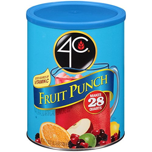 4C FRUIT PUNCH 28QT 58 OZ