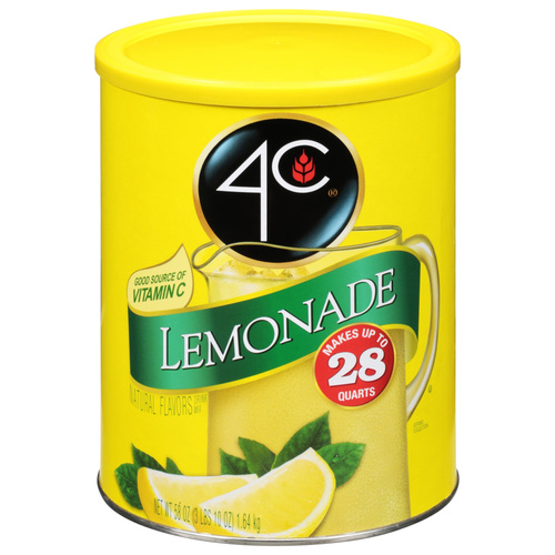 4C LEMONADE 28QT 58 OZ