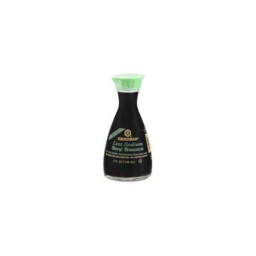 KIKKOMAN LESS SODIUM SOY SAUCE 0.31 Lbs