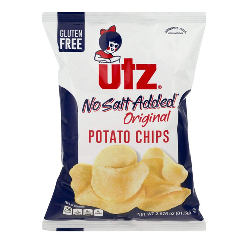 UTZ NO SALT POTATO CHIPS 2.75 OZ