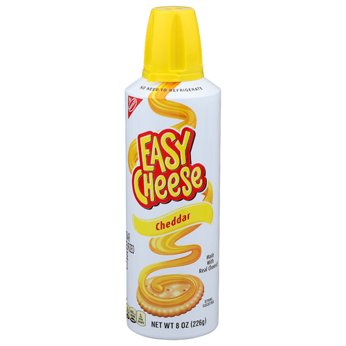 NAB EASY CHEESE CHED 8 OZ