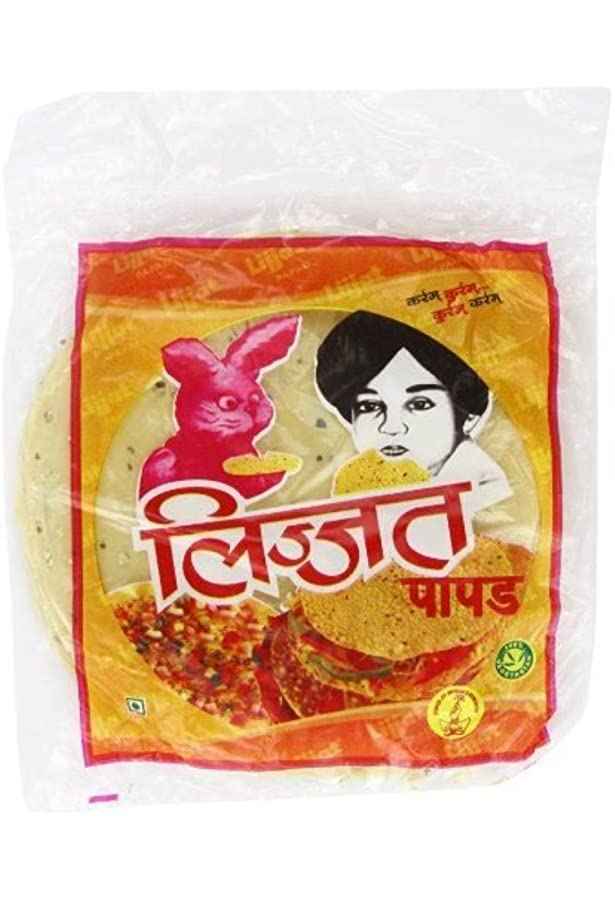 Lijjat Garlic Papad 200 GM