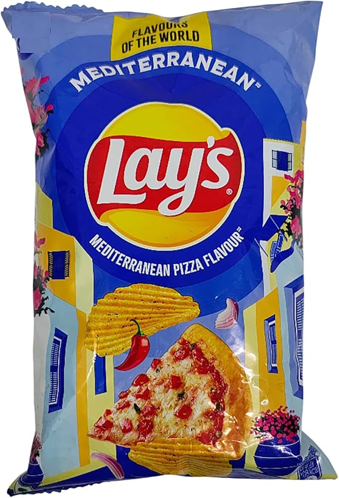 LAYS MEDITERRANEAN PIZZA 46 GM