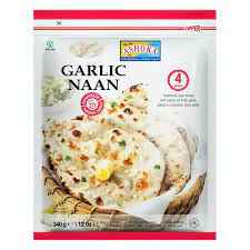 Ashoka Garlic Naan 4 PCS