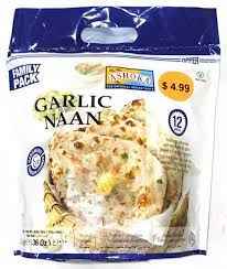 Ashoka Garlic Naan 12 PCS