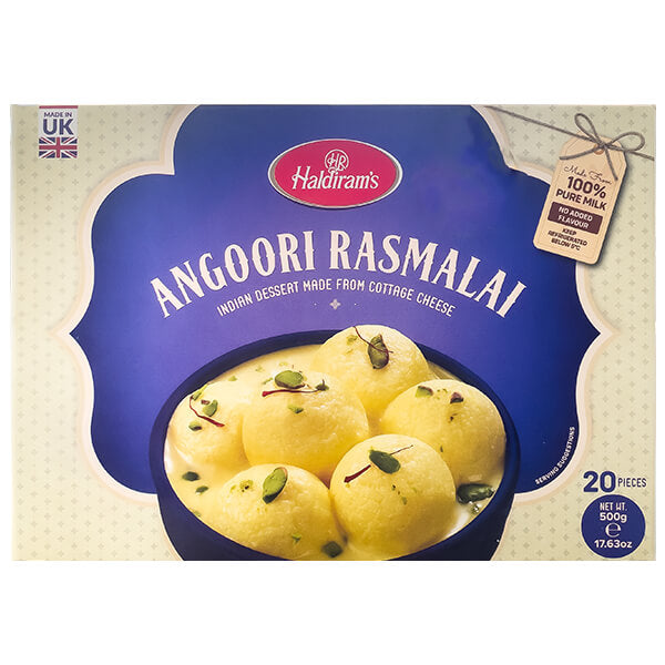 HALDIRAMS ANGOORI RASMALAI 500 GM