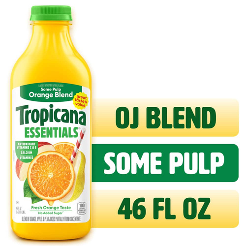 TROPICANA ORANGE JUICE SOME PULP 46 OZ