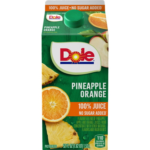 DOLE PINEAPPLE ORANG 52 OZ