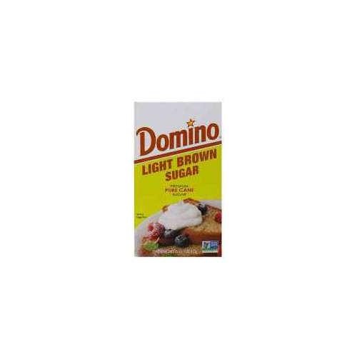 DOMINO LIGHT BROWN SUGAR 1 Lbs