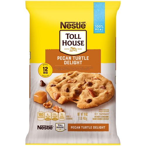 NESTLE COOKIES PECAN TURTLE 16 OZ