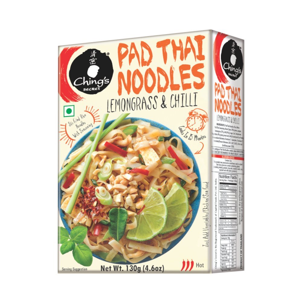 Ching's Pad Thai Noodles Lemongrass & Chilli 130 GM
