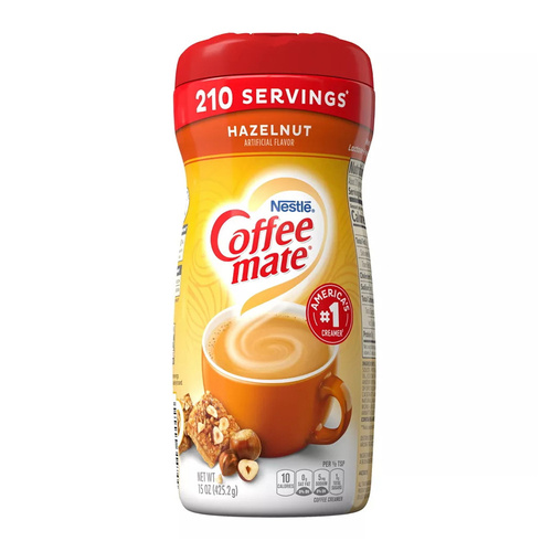 COFFEE MATE HAZELNUT 15 OZ