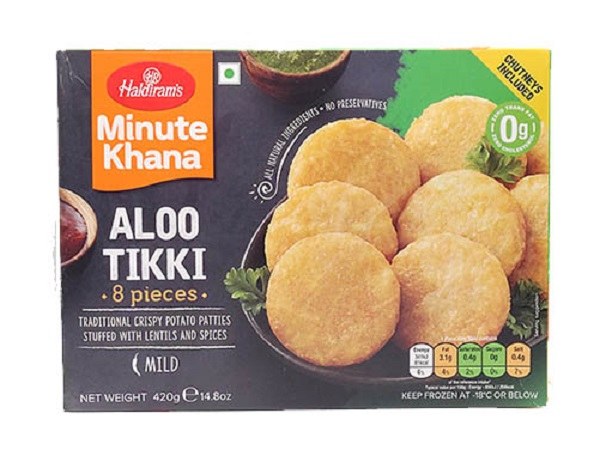 HALDIRAMS ALOO TIKKI 420 GM