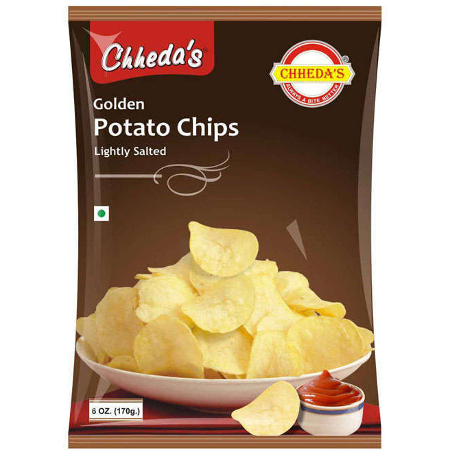 CHHEDAS GOLDEN POTATO CHIPS 170 GM
