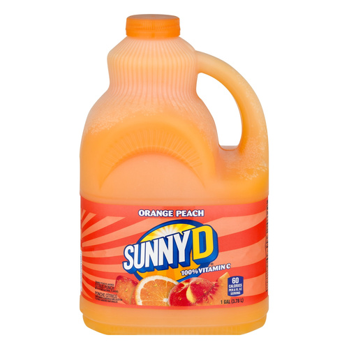 SUNNY D ORANGE PEACH 1 GALLON