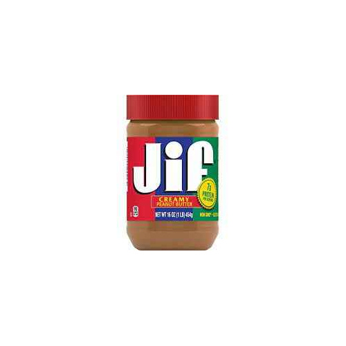 JIF PEANUT BUTTER CREAMY 1 Lbs