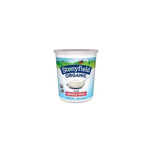 STONYFIELD ORGANIC WHOLE MILK PLAIN 32 OZ