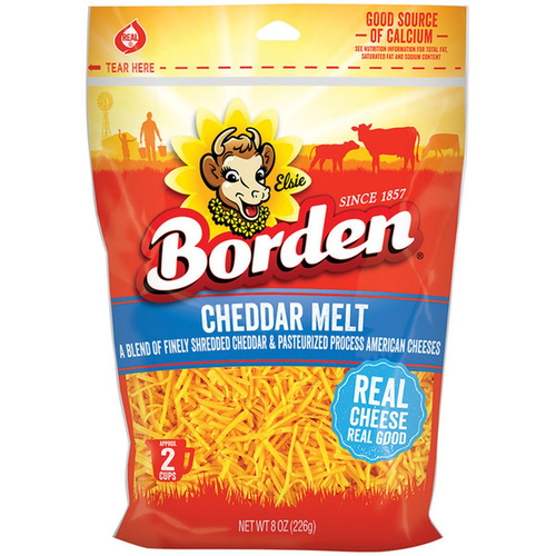 BORDEN CHEDDAR MELT 8 OZ