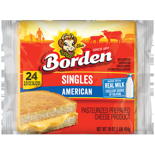 BORDEN SINGLE AMERIC 16 OZ