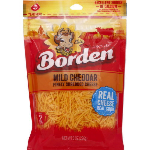 BORDEN MILD CHED SHR 32 OZ