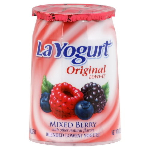 LA YOGURT MIXED BERRY    6Z 6 OZ