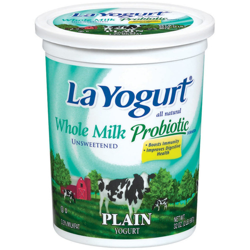 LA YOG WH MILK COCON 32 OZ