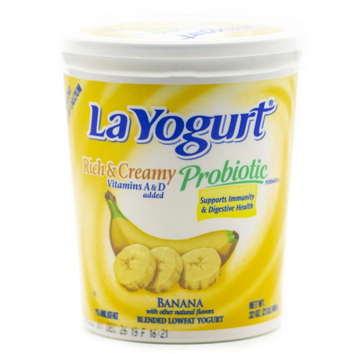 LA YOG PRBIOTC CRMY BAN 32Z 32 OZ