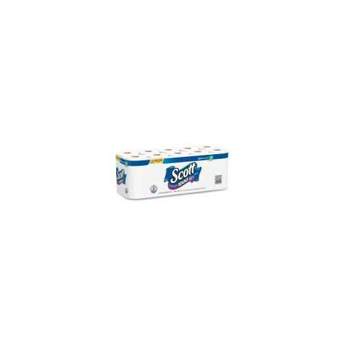 SCOTT 1000 BATH TISSUE WHITE 4 ROLLS