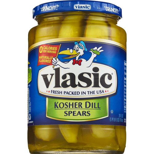 VLASIC KOSH DILL SPE 24 OZ