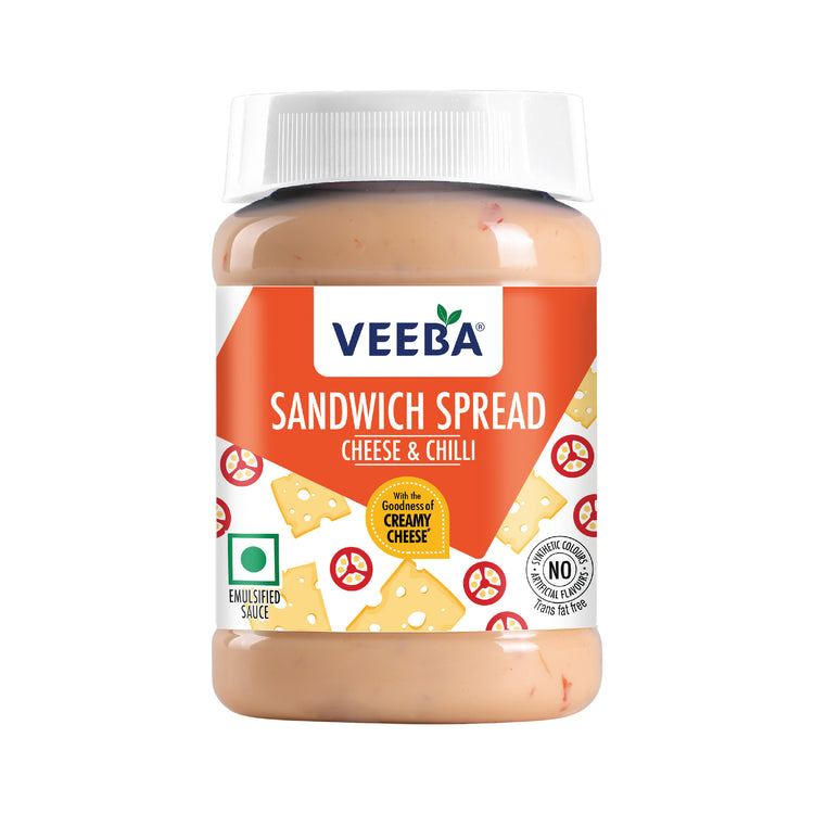 VEEBA SANDWICH SPREAD CHEESE & CHILLI 300 GM