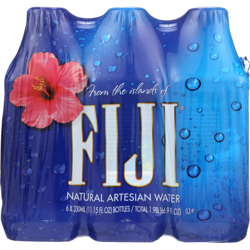 FIJI WATER 6PK 330 ML