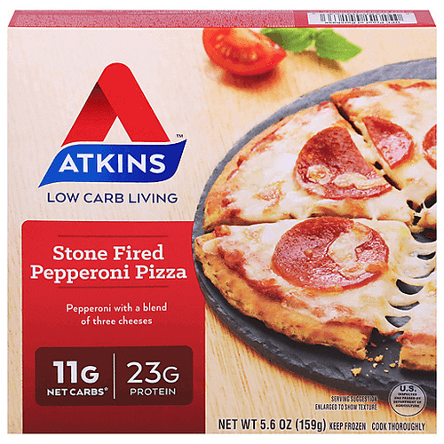 ATKINS PEPPERONI PIZ 5.6 OZ