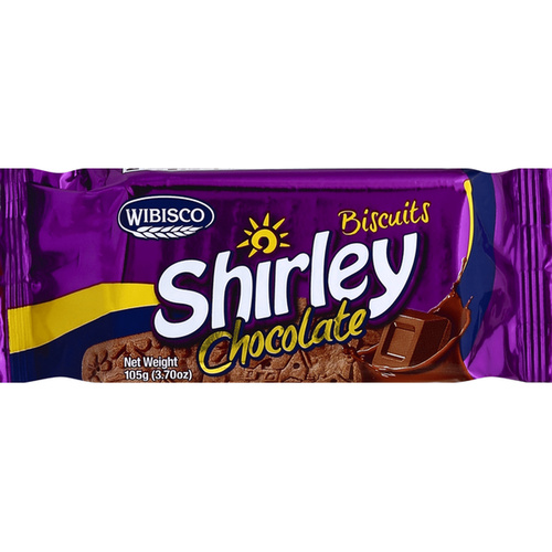 SHIRLEY CHOCOLATE BISCUIT 3.7 OZ