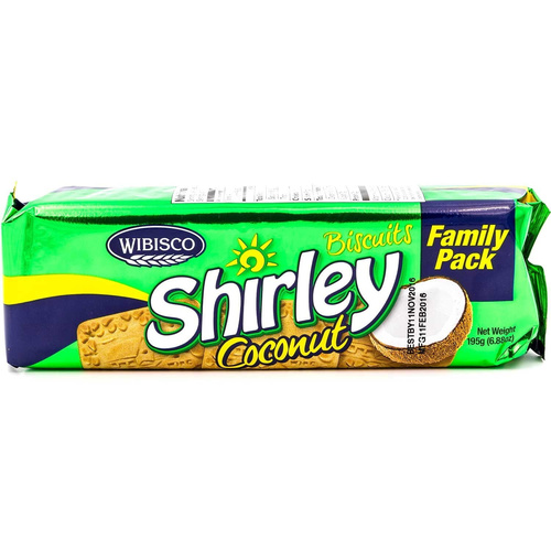 SHIRLEY COCONUT BISCUITS 6.8 OZ