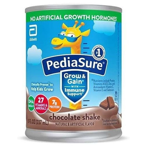 PEDIASURE CHOC SHAKE 8 OZ