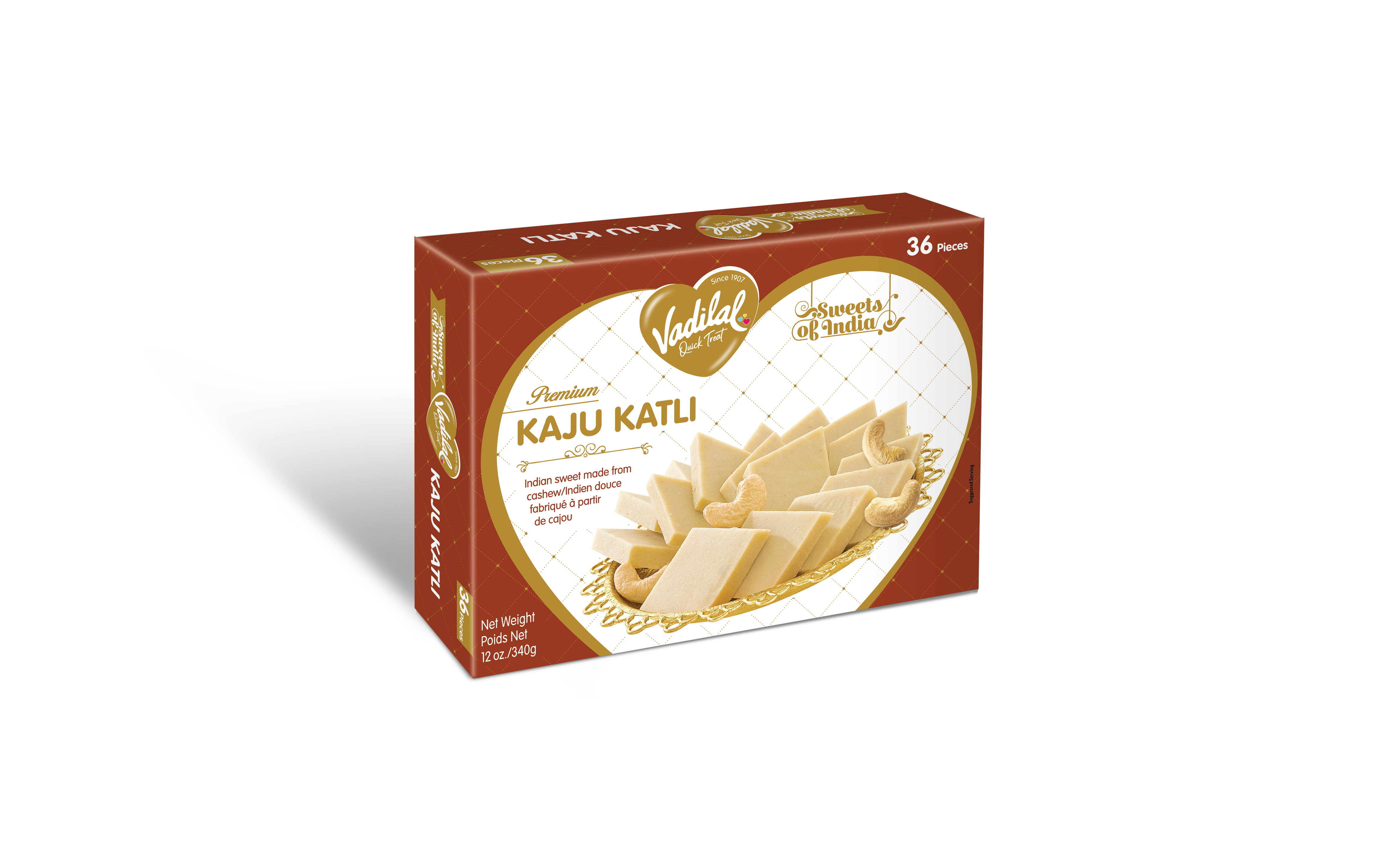 Vadilal Kaju Katli  340 GM