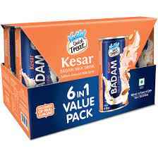 Vadilal Kesar Milk Drink 180 Ml 6 COUNT