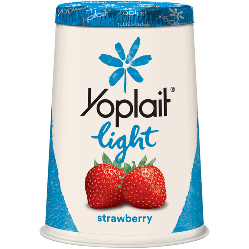 YOPLAIT LIGHT YOGURT STRAWBERRY 6 OZ