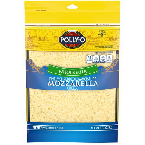 POLLY O FINE SHRD WM MZZ 8Z 8 OZ