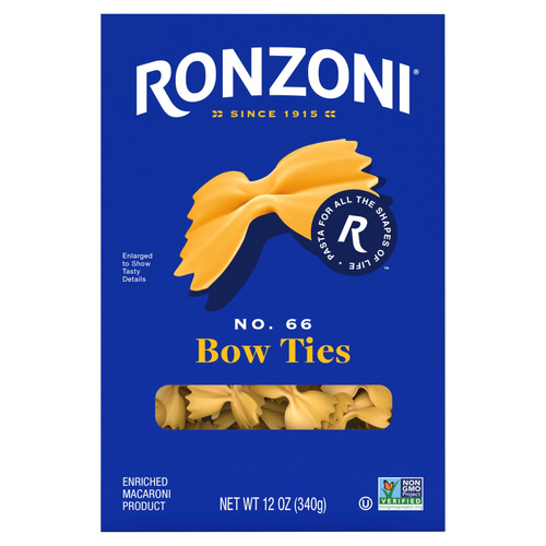 RONZONI #66 BOW TIES 12 OZ