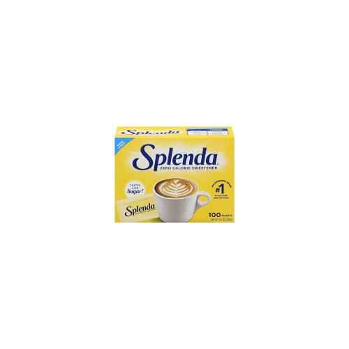 Splenda Zero Calorie Sweetener Packets 100 COUNT