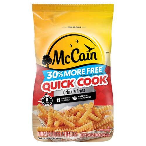 MCCAIN QUICK CRINKLE 26 OZ