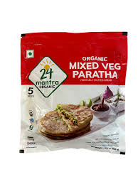 24mantra Mix Veg Paratha 400 GM